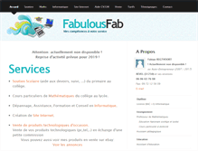 Tablet Screenshot of fabulousfab.eu